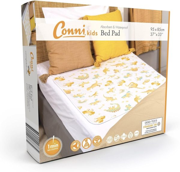 Conni Kids Reusable Bed Pad Absorbent Waterproof Washable-0