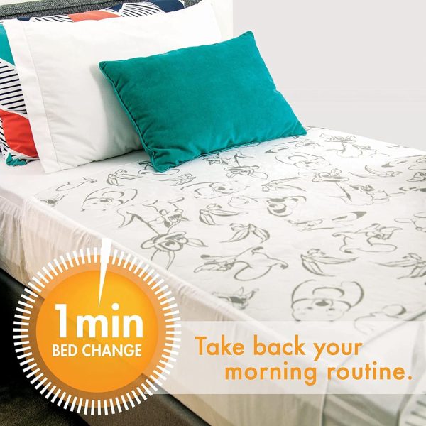 Conni Kids Reusable Bed Pad Absorbent Waterproof Washable-5