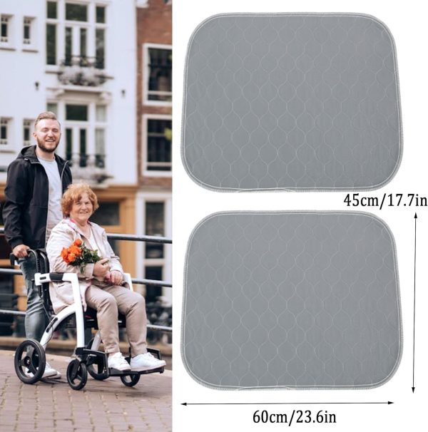 Incontinence Chair Cushions Washable Waterproof 45x60 cm-1