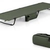 FANTASK Camping Lounger Foldable Lightweight Bed with Side