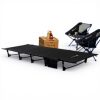 Moon Lence Camping Bed Foldable Lightweight 350 lbs Capacity
