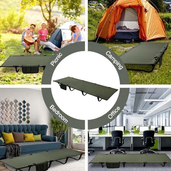 REDCAMP Ultralight Camping Bed Extra Wide Portable Lounger