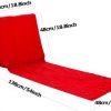 SOONHUA Inflatable Back Cushion Wedge Lounger Outdoor