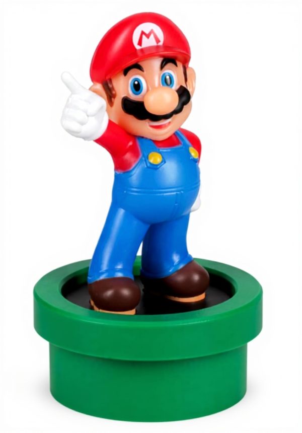 Super Mario Figure Light - Nintendo Decor, Battery Powered